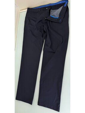 Twillory Performance Pants Mens 34X32 The Hustle Navy Blue Travel Golf Business